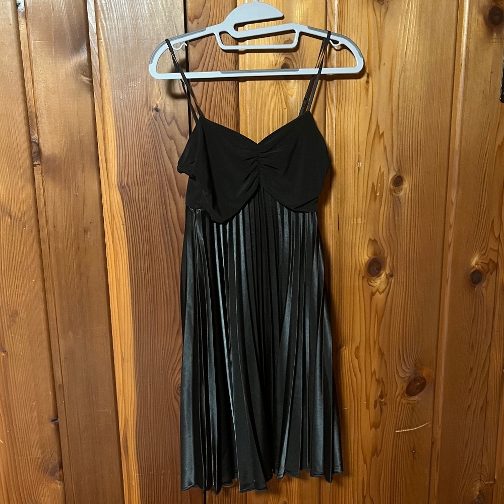 Little black baby doll dress